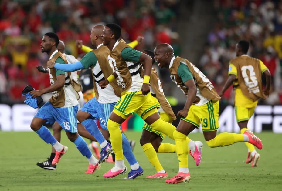 Mofokeng brace helps South Africa crush Eritrea