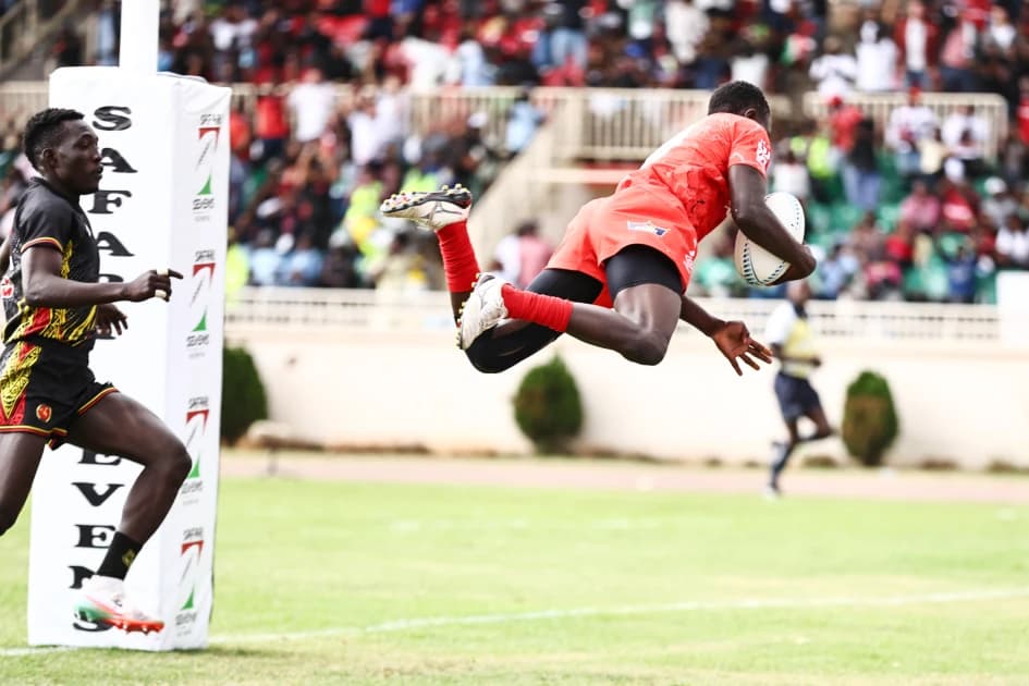 All-Kenyan final beckons as Shujaa, Morans storm Safari 7s final