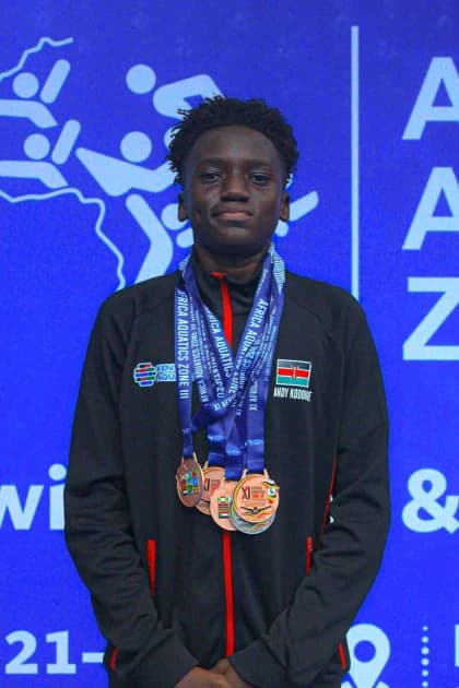 Kodonde bags six medals at Africa Aquatics Zone 3 Championships