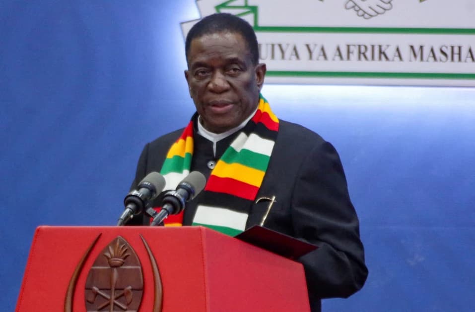 Zimbabwe's President Emmerson Mnangagwa declares Sept. 15, his birthday date, an annual public holiday