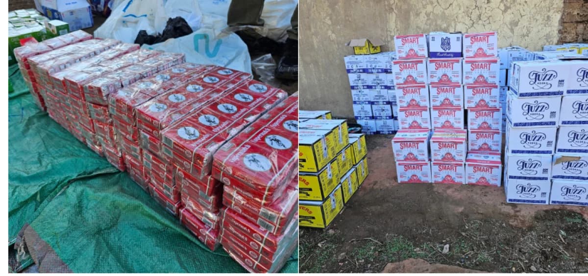 Three arrested as NACADA seizes counterfeit alcohol, uncustomed cigarettes in Meru