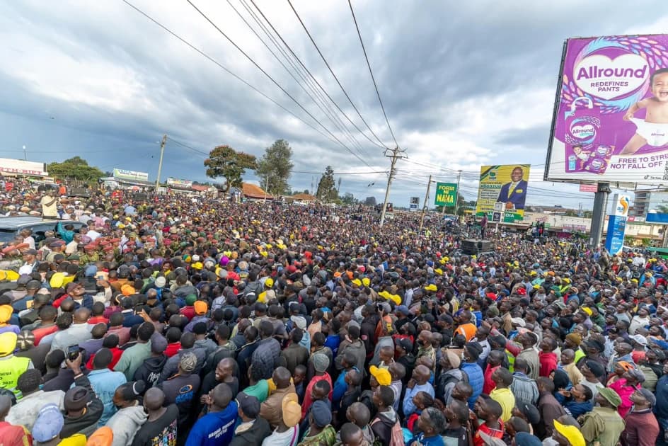 Police deployment at Kitale market disrupts business amid Ruto-Natembeya row