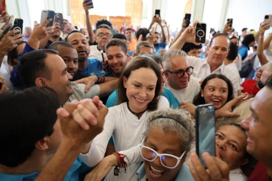 'I am here': Opposition leader Machado returns to Venezuela