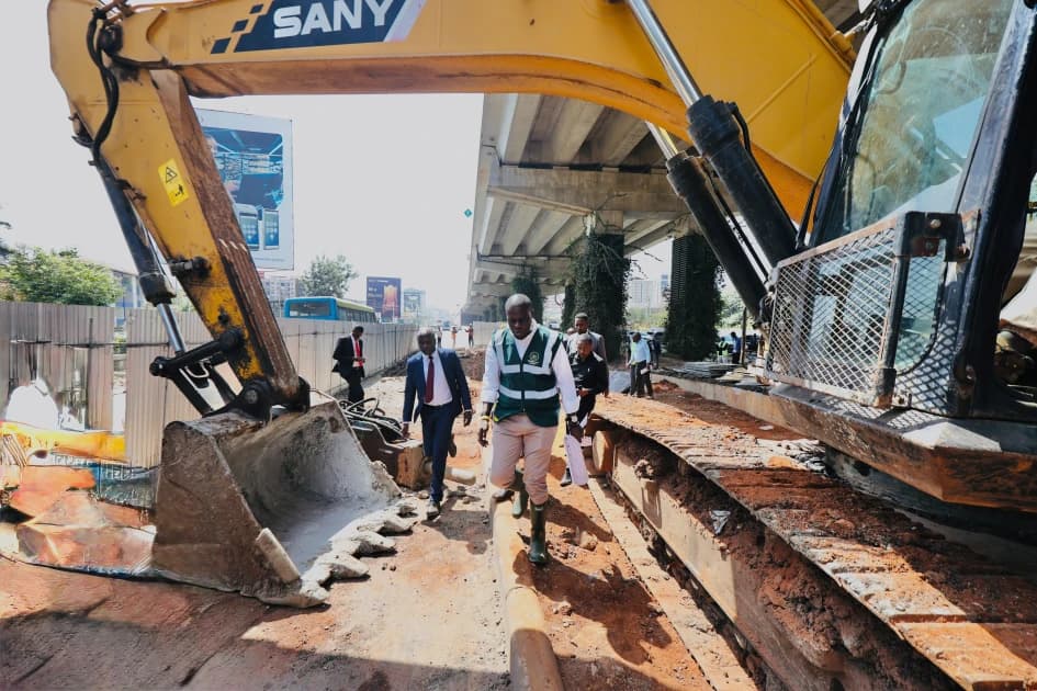 Sakaja gives engineers, contractors 14 days to complete flood-control works