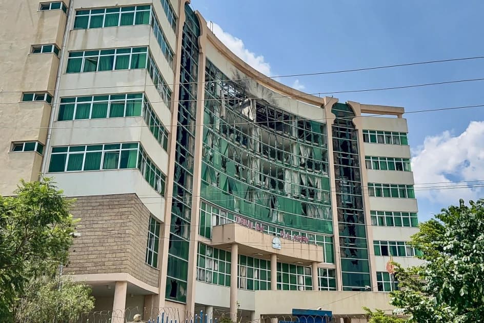 Explosion overnight at Ethiopian army HQ in capital