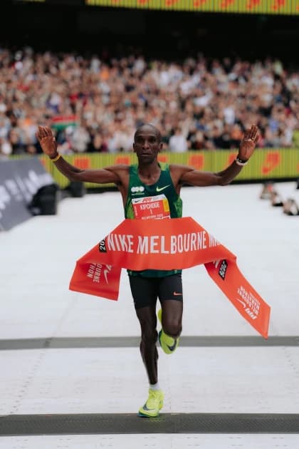 Eliud Kipchoge: From winning in Melbourne to the upcoming Antarctica Challenge