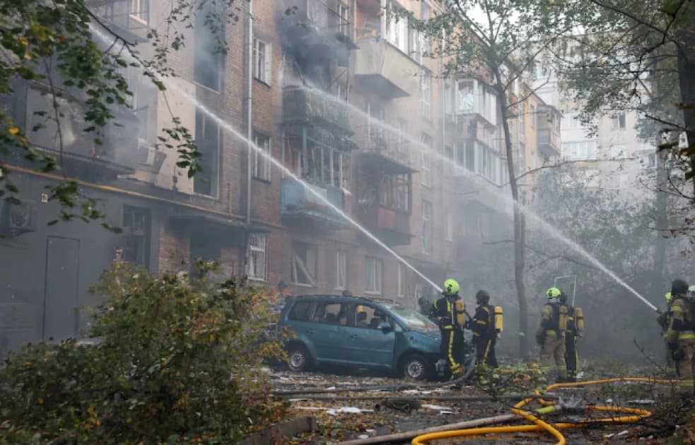 At least 32 killed in Ukraine, Zelenskiy condemns one of Russia's most 'vile strikes'