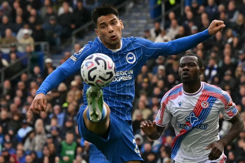 Hurzeler lauds 'hard worker' Gomez after Brighton goal from halfway line