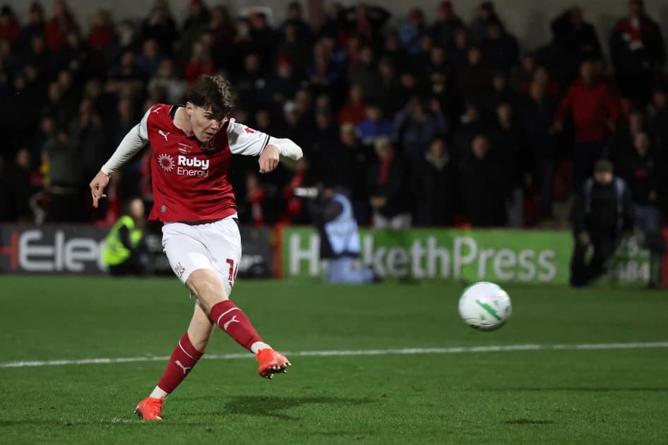 No penalty practice for Fleetwood hero Haughey before he downs Arsenal