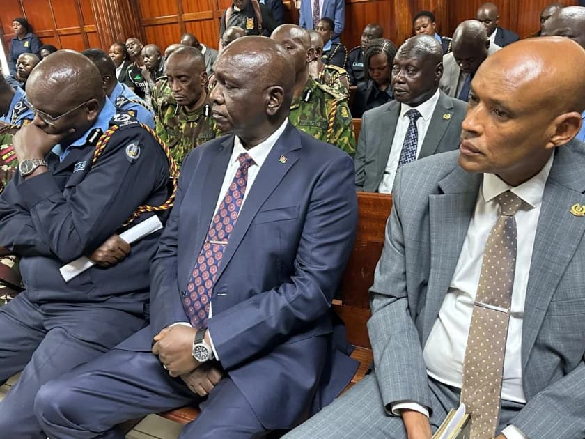 Court pardons IG Kanja over police roadblocks during protests
