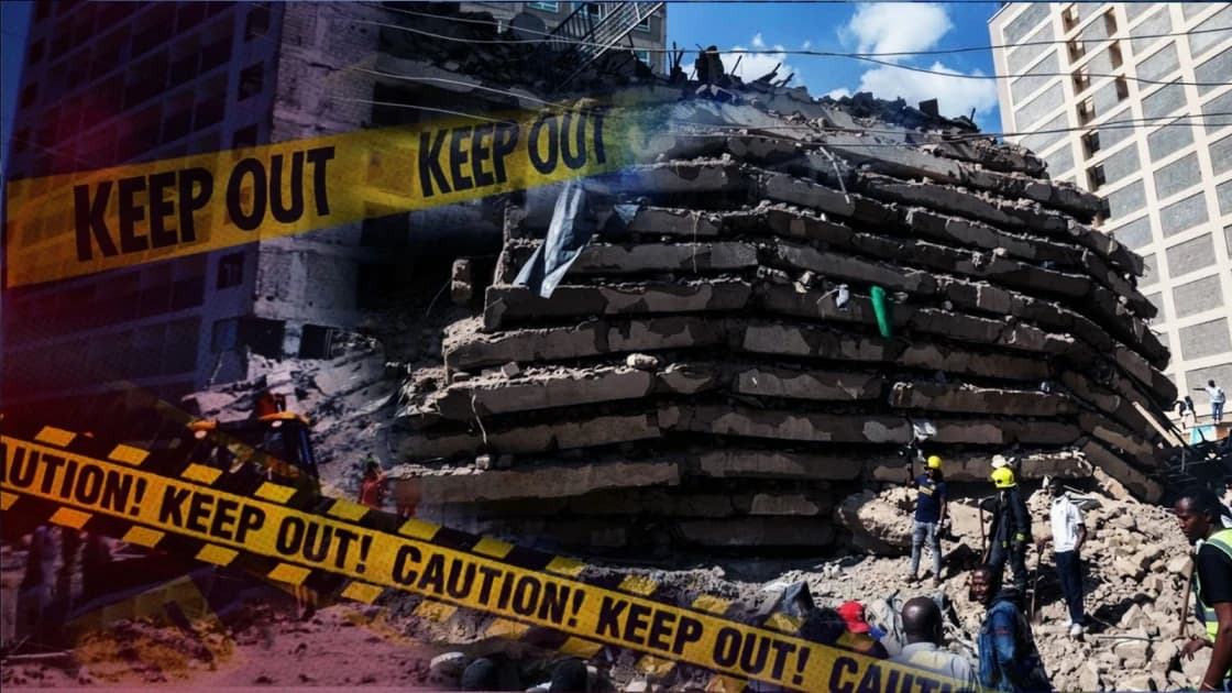 Police launch manhunt for owner of collapsed Eastleigh building