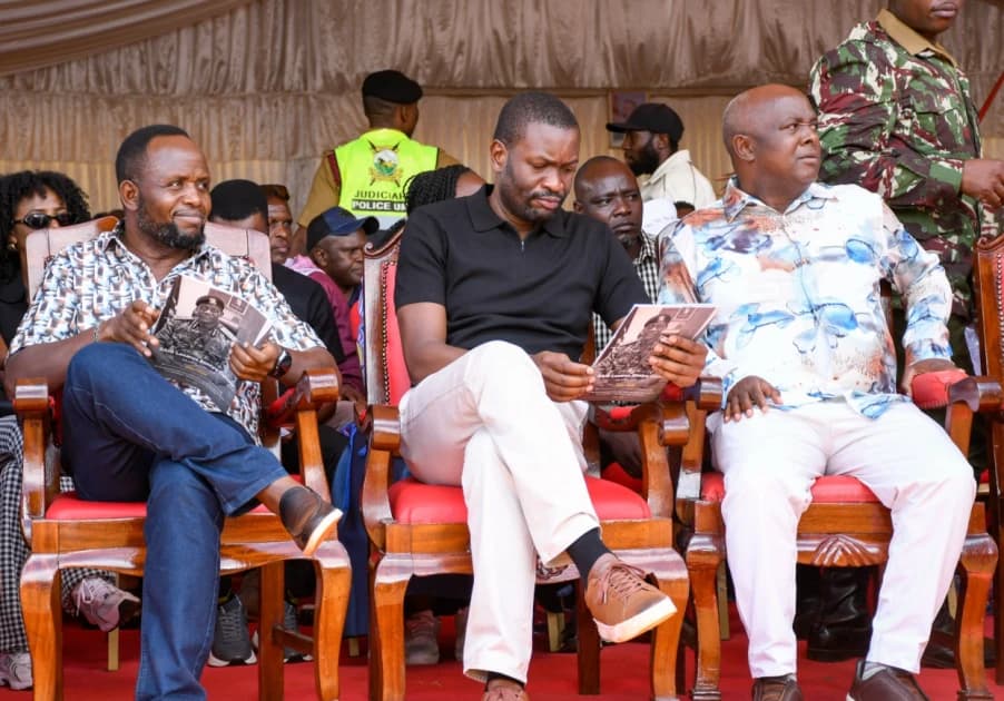 Sifuna, Natembeya hit out at Ruto after being blocked from speaking at police officer Opicho’s funeral