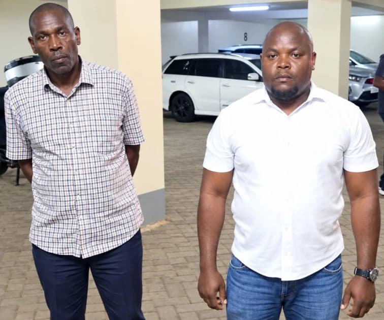 Two DCI officers arrested for allegedly demanding Ksh.500K bribe to drop murder case