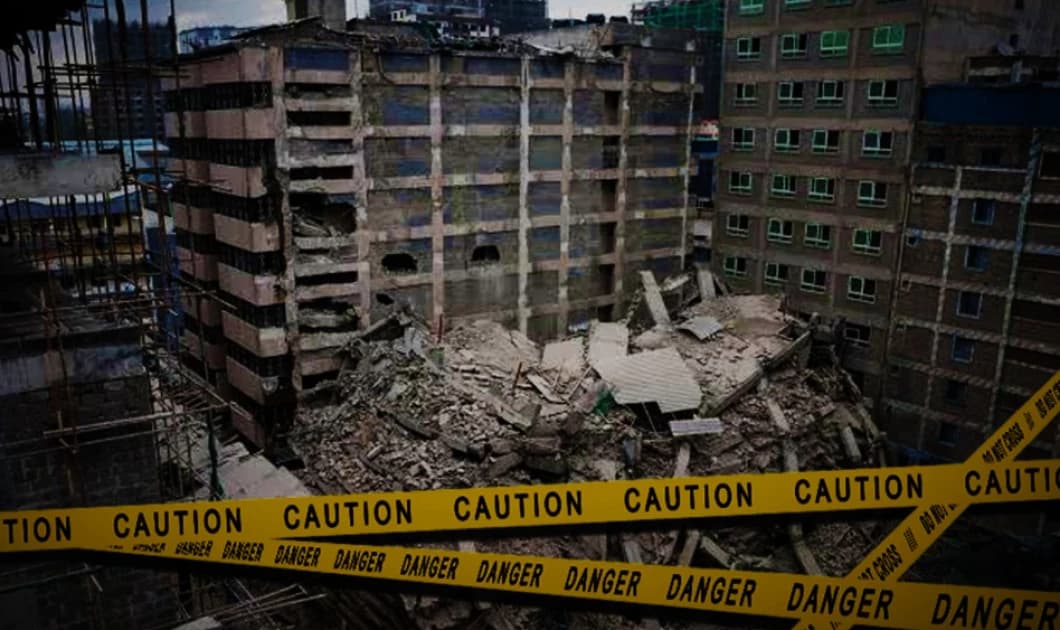 Eastleigh building collapse: 16 people still missing as rescue efforts stall