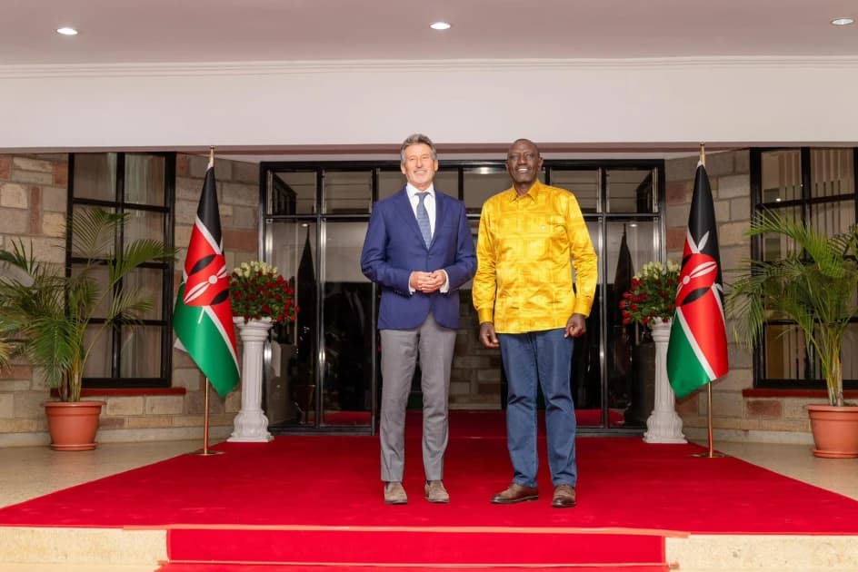 Coe, Ruto reaffirm commitment to successful 2029 Worlds in Nairobi