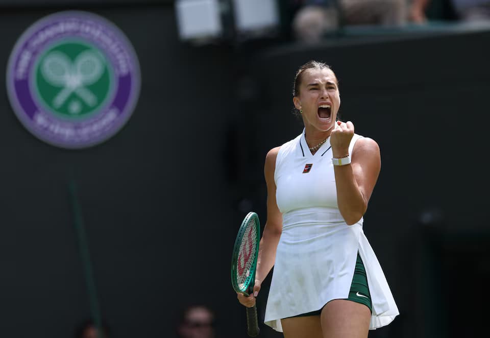 Sabalenka edges Noskova to keep US Open treble bid alive