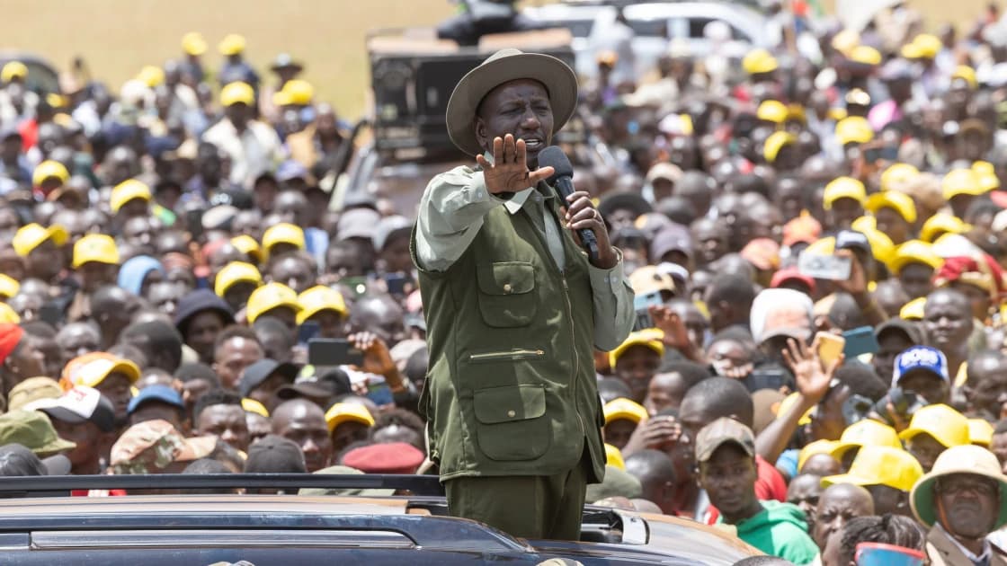 Ruto assures of measures to deal with food shortages caused by drought