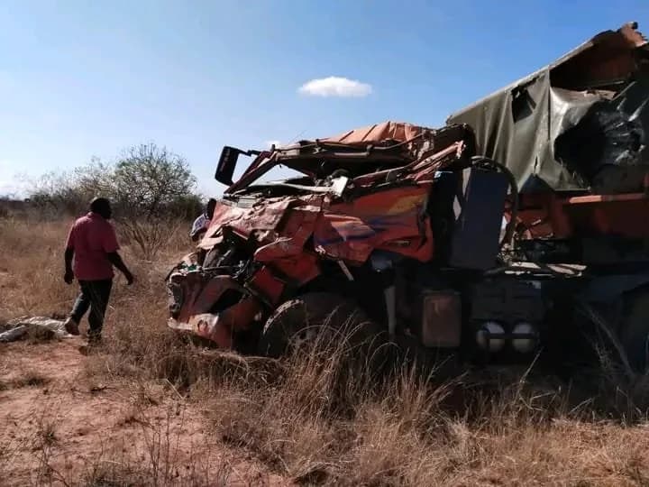 Several feared dead after bus collides with lorry on Nairobi-Mombasa highway
