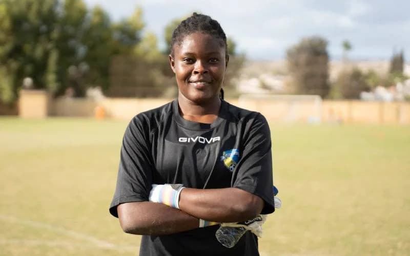Goalkeeper Sophy Akinyi targets Greek top-flight return with AO Trikala