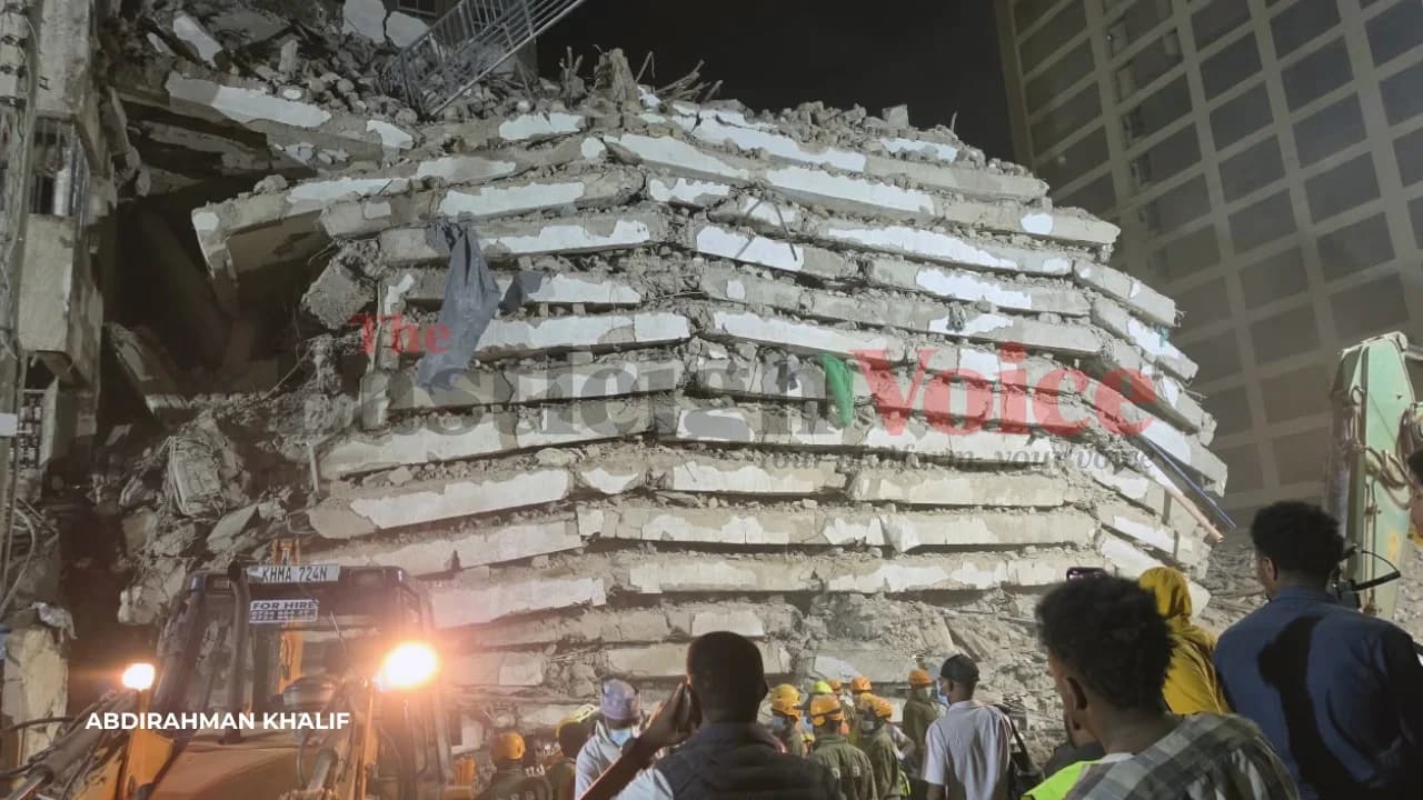 Rescue operation continues into the night after Eastleigh building collapse with sniffer dogs, excavators deployed