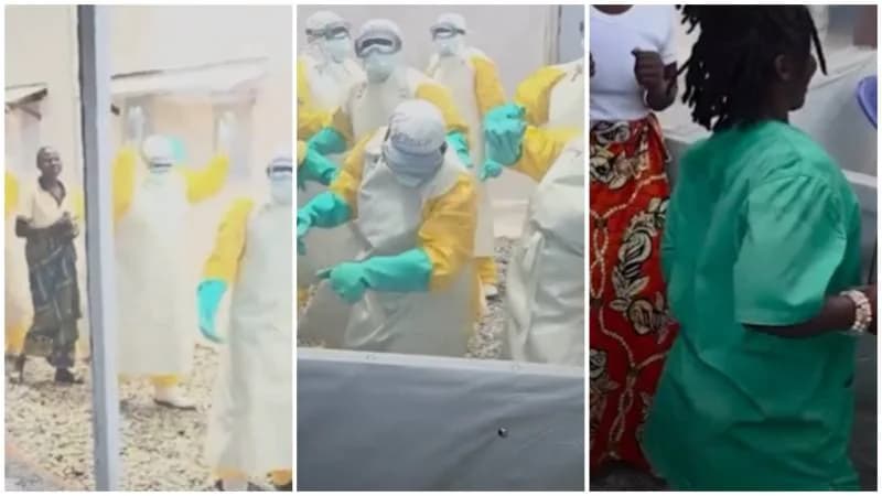 DRC medics celebrate as final Ebola patient leaves Mongbwalu treatment centre