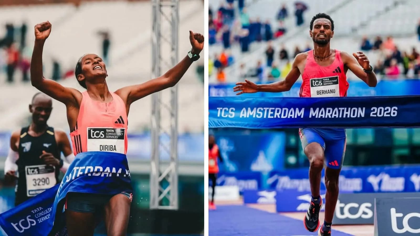 Ethiopia dominates Amsterdam Marathon as Buze Diriba shatters women’s course record