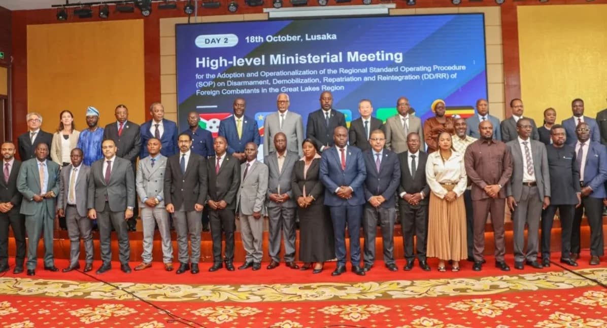 Kenya absent as Great Lakes foreign ministers meet in Lusaka to tackle regional crises