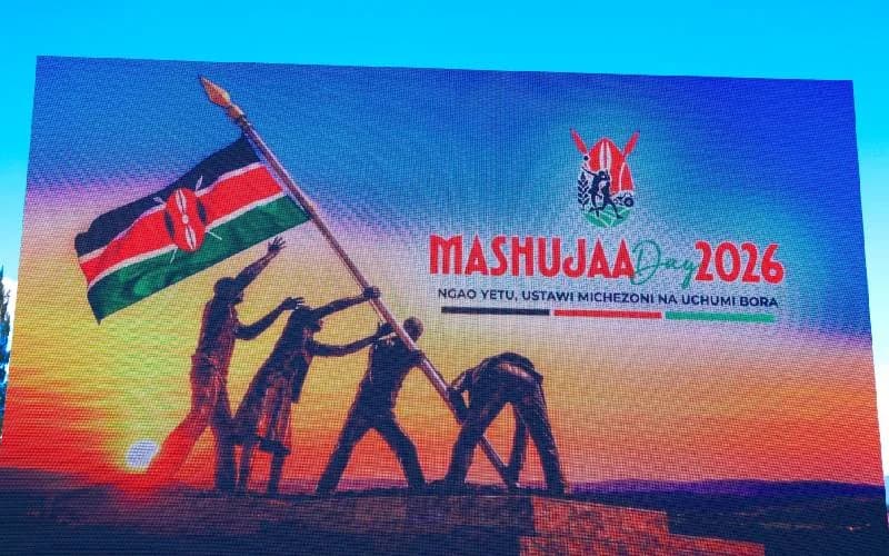 Watch: Mashujaa Day celebrations at Kipchoge Keino Stadium in Eldoret