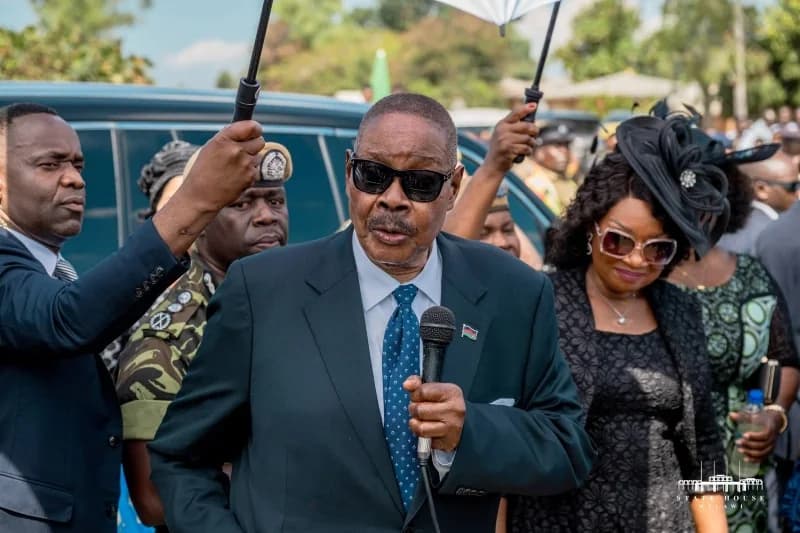 Where is Mutharika? Malawi demands answers as President extends South Africa stay