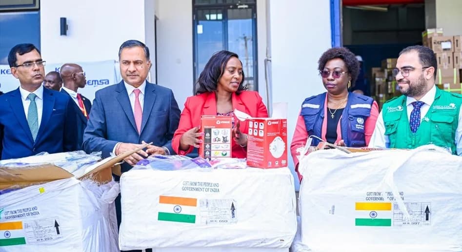 India delivers 11 tonnes of emergency medical supplies to bolster Kenya’s defences against Ebola