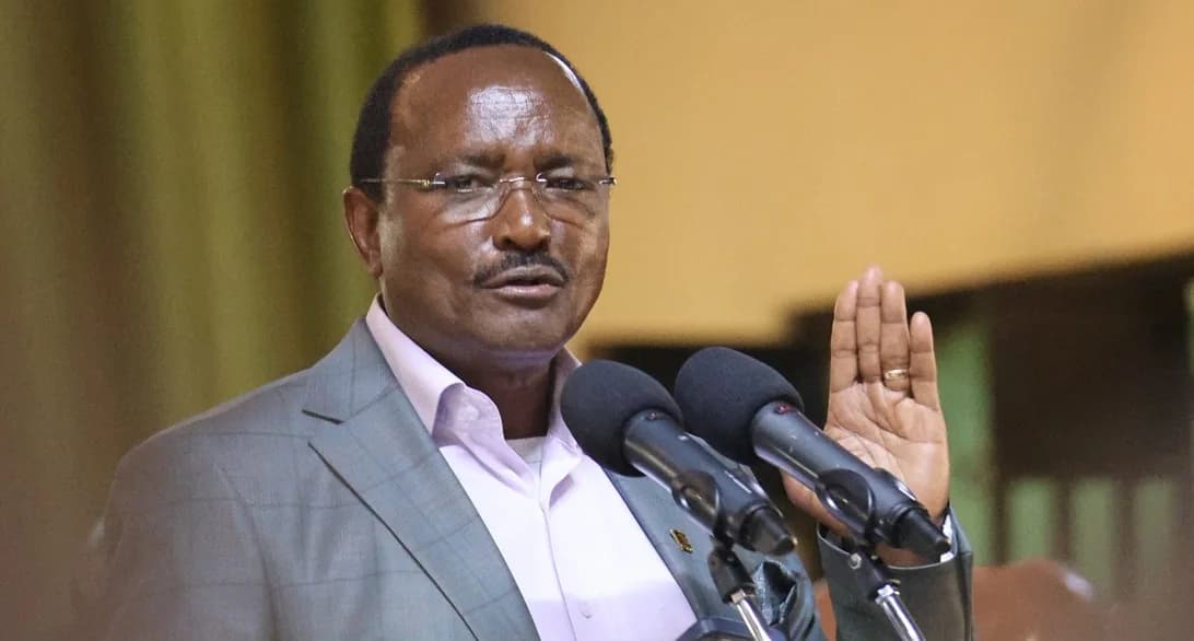 Kalonzo blames Migwena violence for Uhuru’s absence from Raila memorial