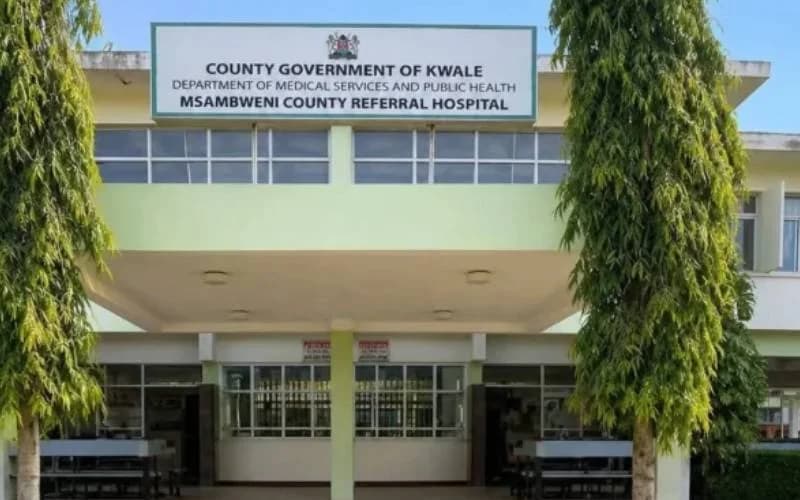 X-ray services suspended at Msambweni Referral Hospital after machine breakdown