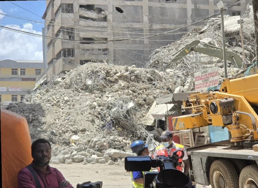 Basement supermarket could be sustaining survivors in Eastleigh rubble - rescue team