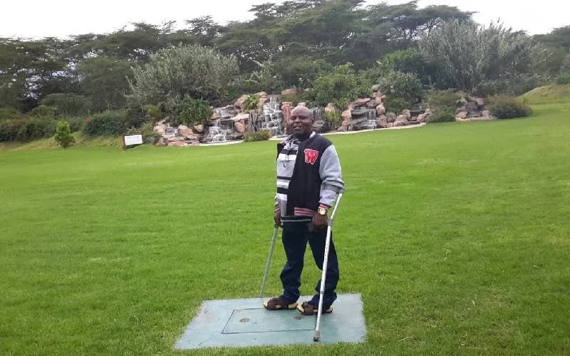 Polio survivor Samuel Chira's push for inclusion after a childhood in hiding