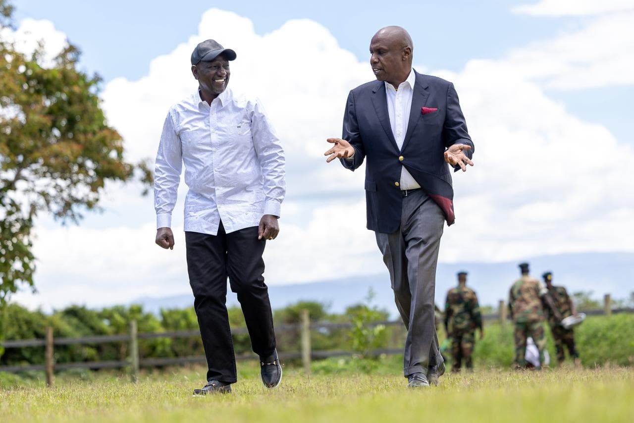Gideon Moi declares political battle with Ruto for control of Rift Valley
