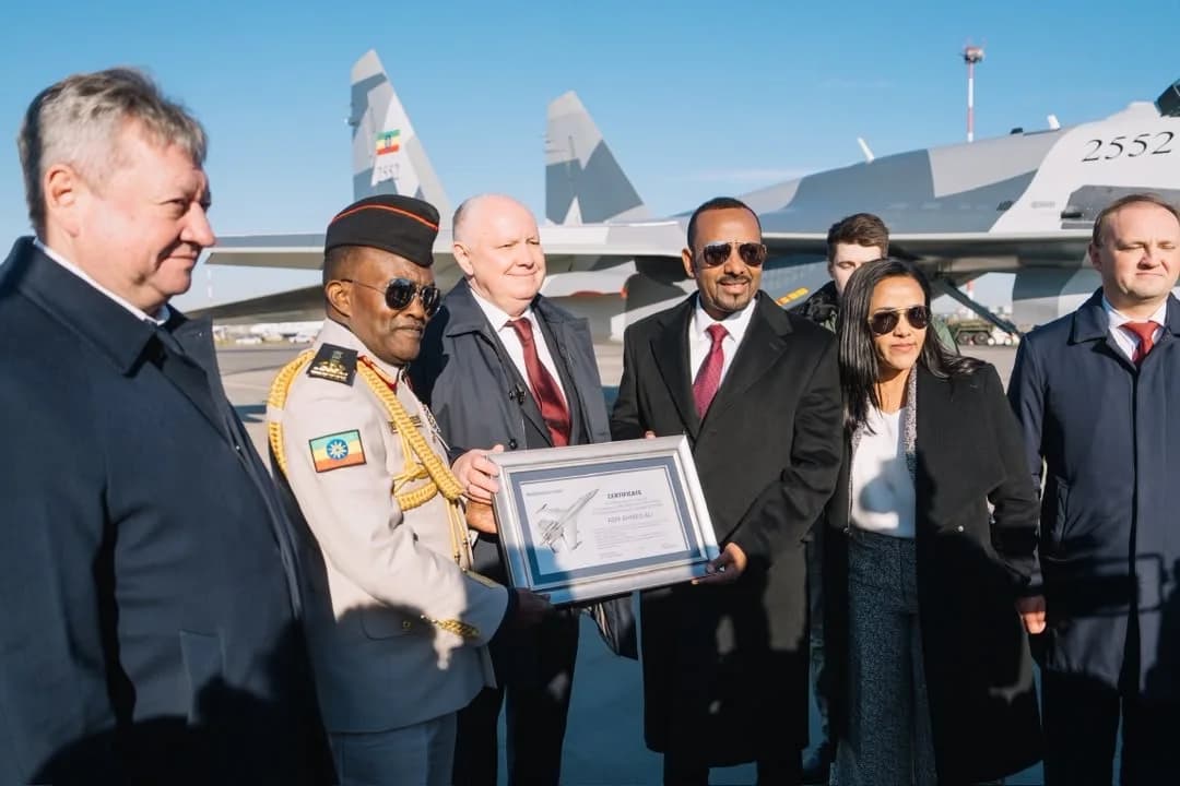 Ethiopia acquires 12 advanced fighter jets and S-400 air defence systems from Russia