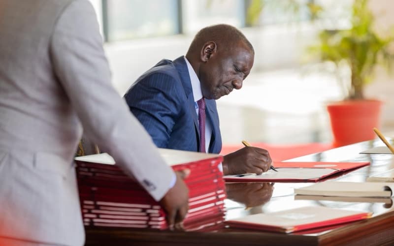 President Ruto assents to two Bills to ease cost of living, keep fuel prices down