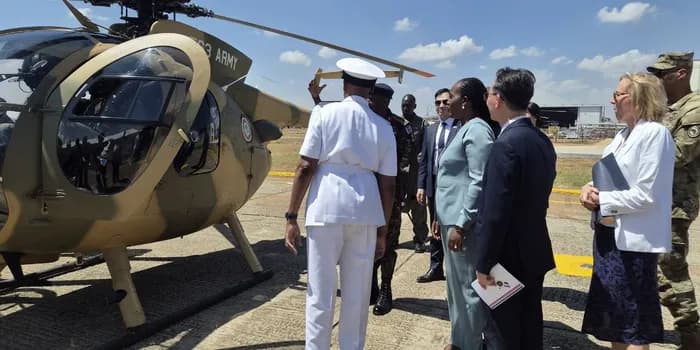 KDF Receives 8 Helicopters Under U.S.-South Korea Defence Partnership