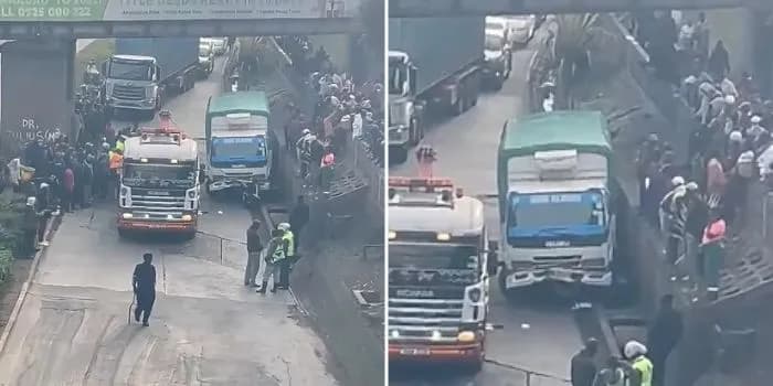 Traffic Snarl-Up Hits Nakuru Highway After Two Killed in Trailer Crash