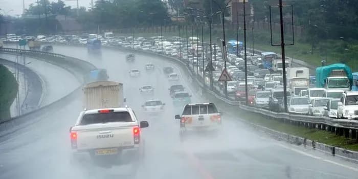 Nairobi Among Counties to Receive Rainfall Over Next 5 Days, Kenya Met