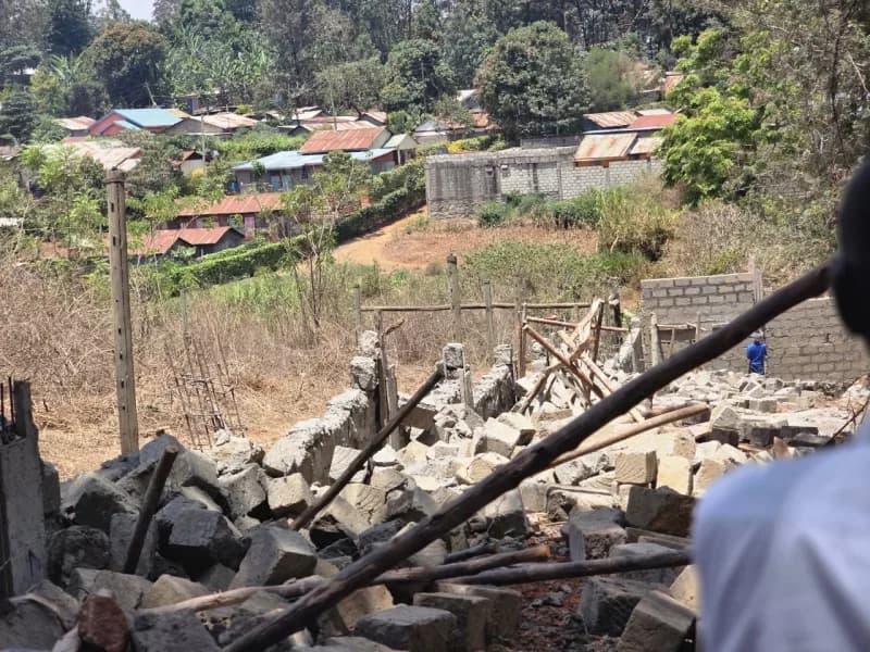 Kiambu High School wall demolition raises security fears during KCSE exams