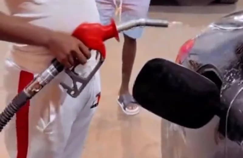 ‘Reckless and dangerous’: Vivo Energy speaks after man filmed spraying fuel on car
