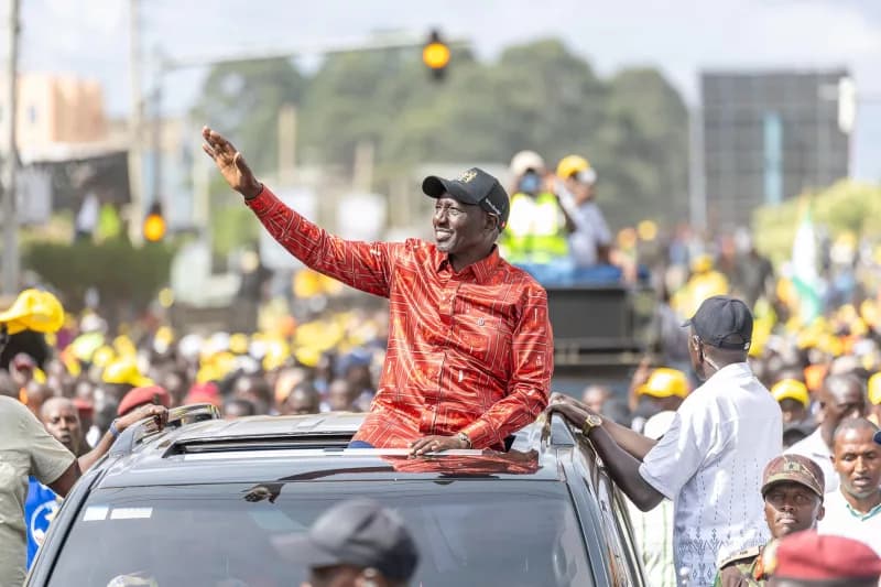 Ruto set for four-day Ukambani tour with road, water and housing projects
