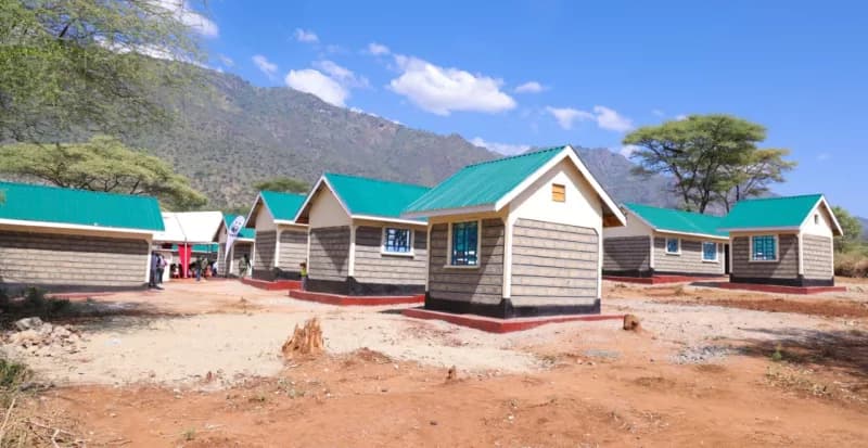 Mama Rachel Ruto hands over 53 houses to Chesongoch families