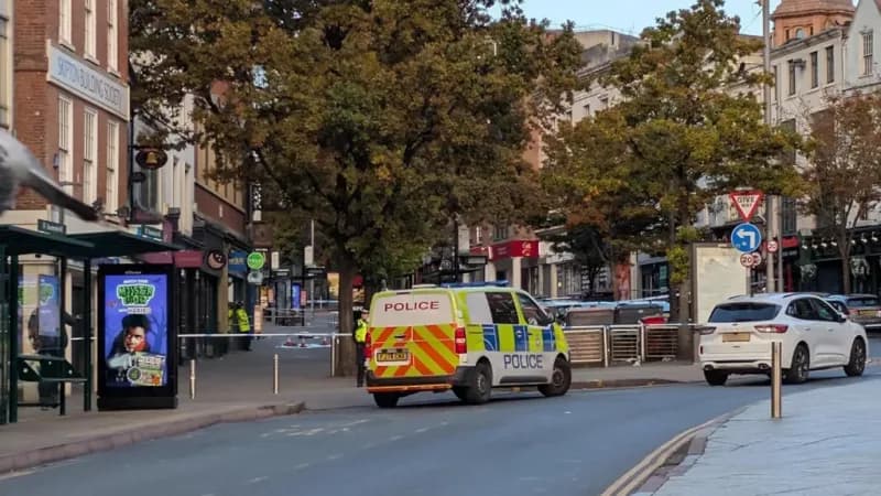 Police officer in hospital after being shot in Nottingham