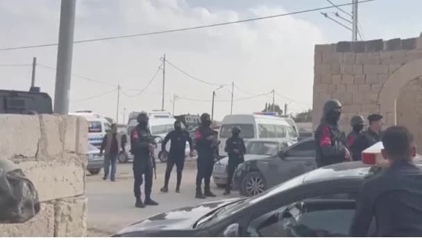Seven shot dead by gunmen at church funeral in Jordan, officials say