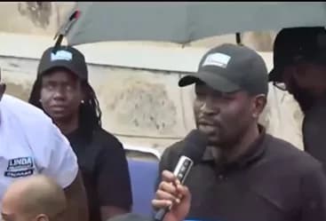 ‘We won't melt’: Sifuna rejects umbrella as rain lashes Kwale rally