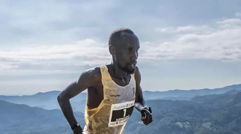 Kenyan mountain runners finish second and third at Golden Trail World Series
