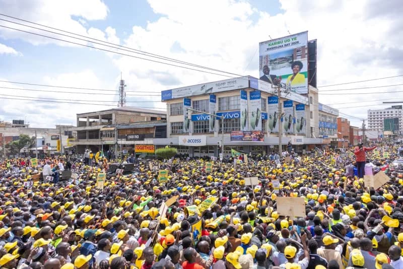 Thousands turn up for Ruto’s rally in Eldoret