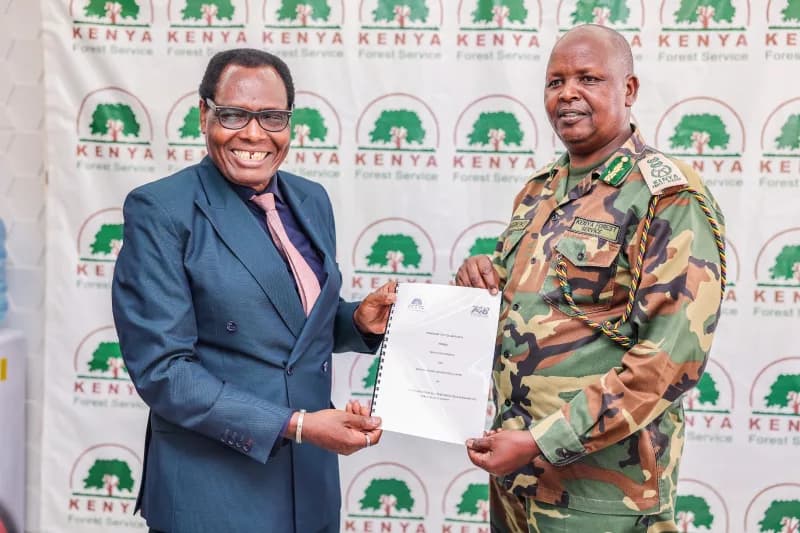 FLY 748 partners with Kenya Forest Service to restore 10 acres of Ngong Forest